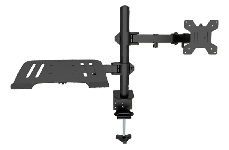 Brazo Monitor Laptop Soporte Doble Escritorio Ajustable 1
