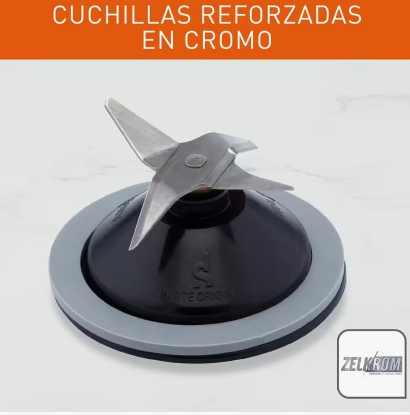 Licuadora Imusa Powermix Glass 5 Velocidades Negra Color Negro 5