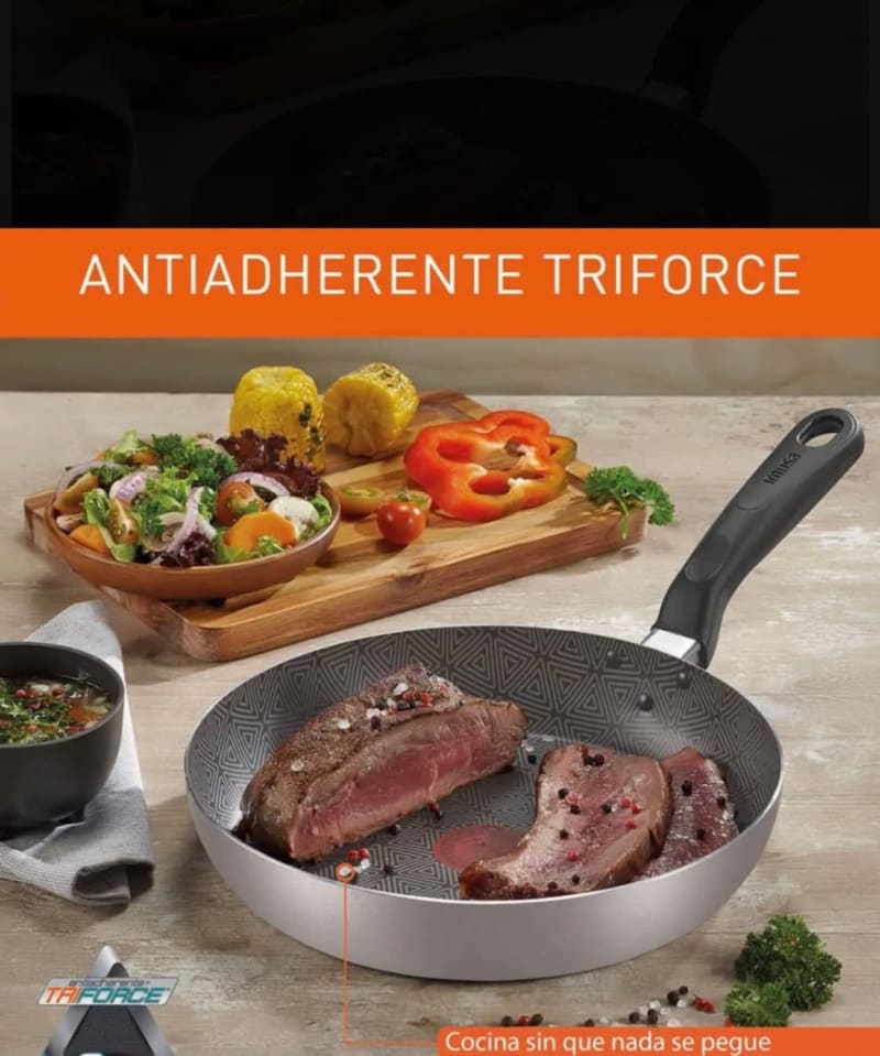 Batería De Cocina Imusa Talent 10 Piezas Antiadherente Gris 2