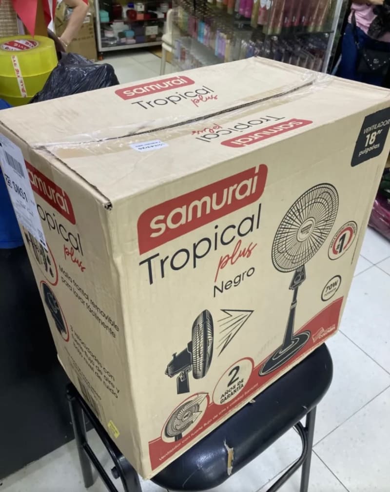 Ventilador de pie Samurai Tropical Plus 3