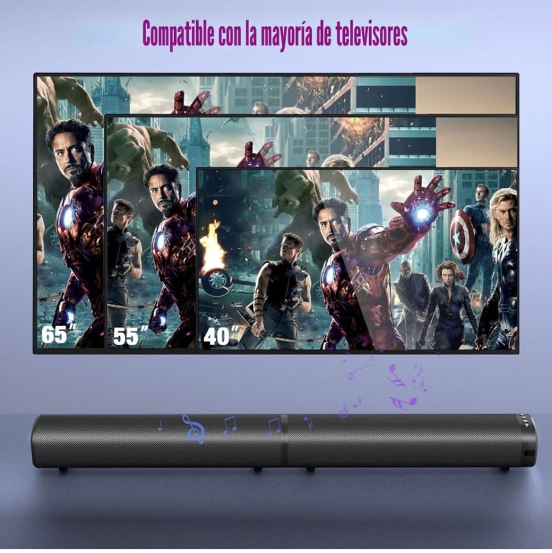 Barra de Sonido Puriom 3