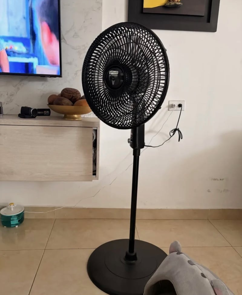 Ventilador Samurai Air Power Pedestal Negro 5