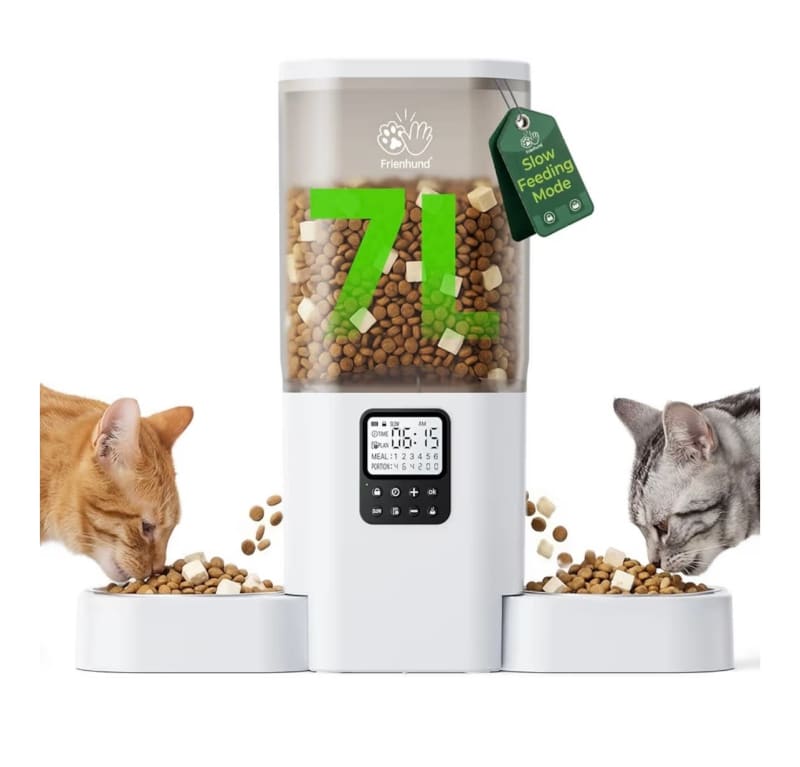 Alimentador Automático para mascotas doble 1