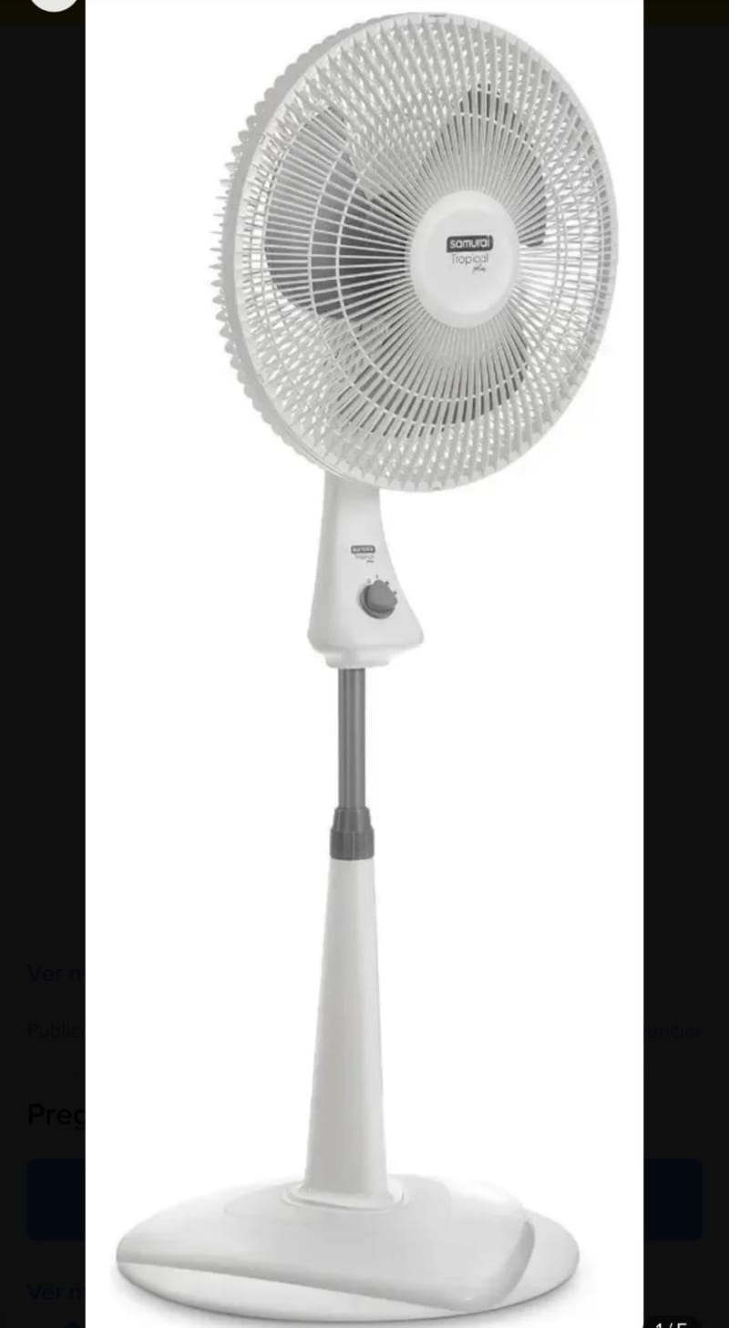 Ventilador de pie Samurai Tropical Plus 5
