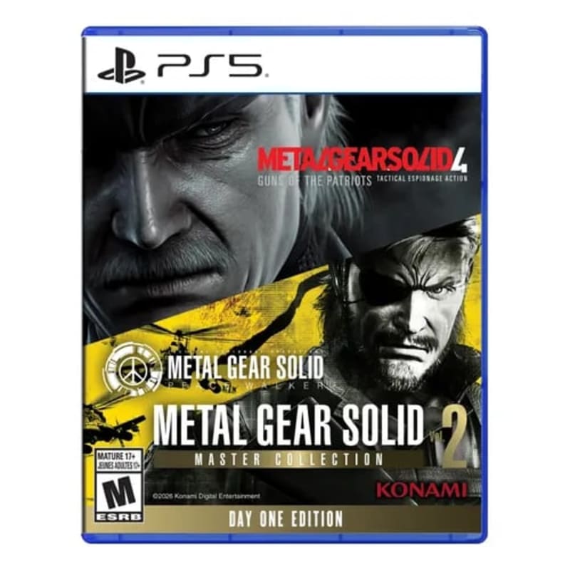 Juego Metal Gear 2 Master Collection ps5 fisico 1