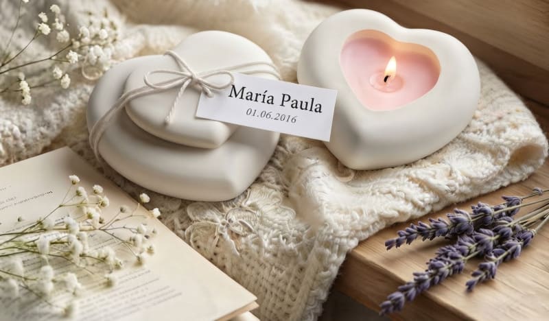 Vela corazón 1