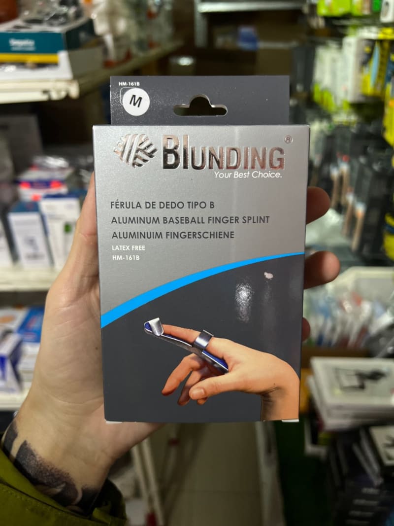 Férula de dedo tipo B Blunding 1