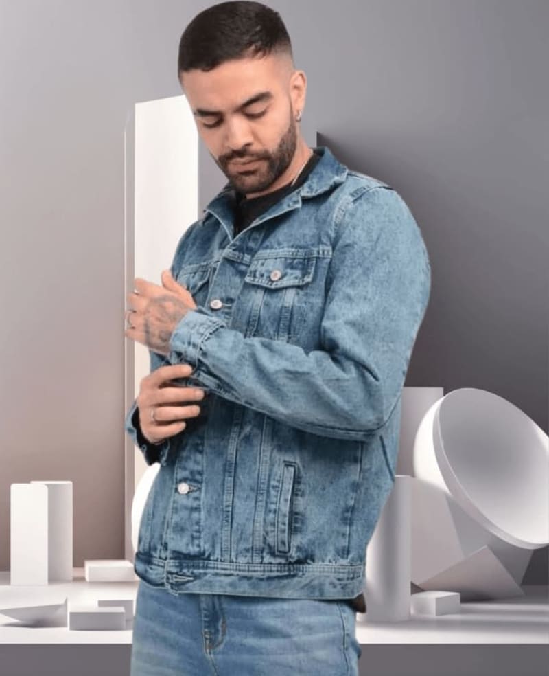 Chaqueta jeans hombre 4