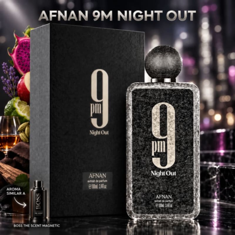 Perfume 9PM Night Out 100ml Afnan 1