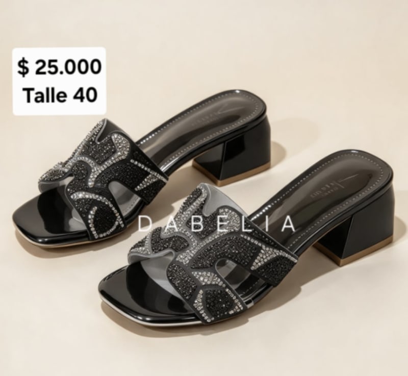 Sandalias TACO 5 cm $ 25.000 4