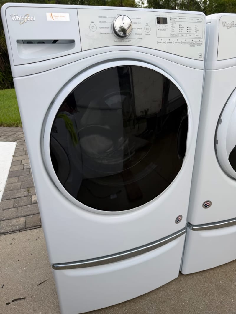 Whirlpool Washer and Dryer, Pedestal 6 meses de Garantía. 2
