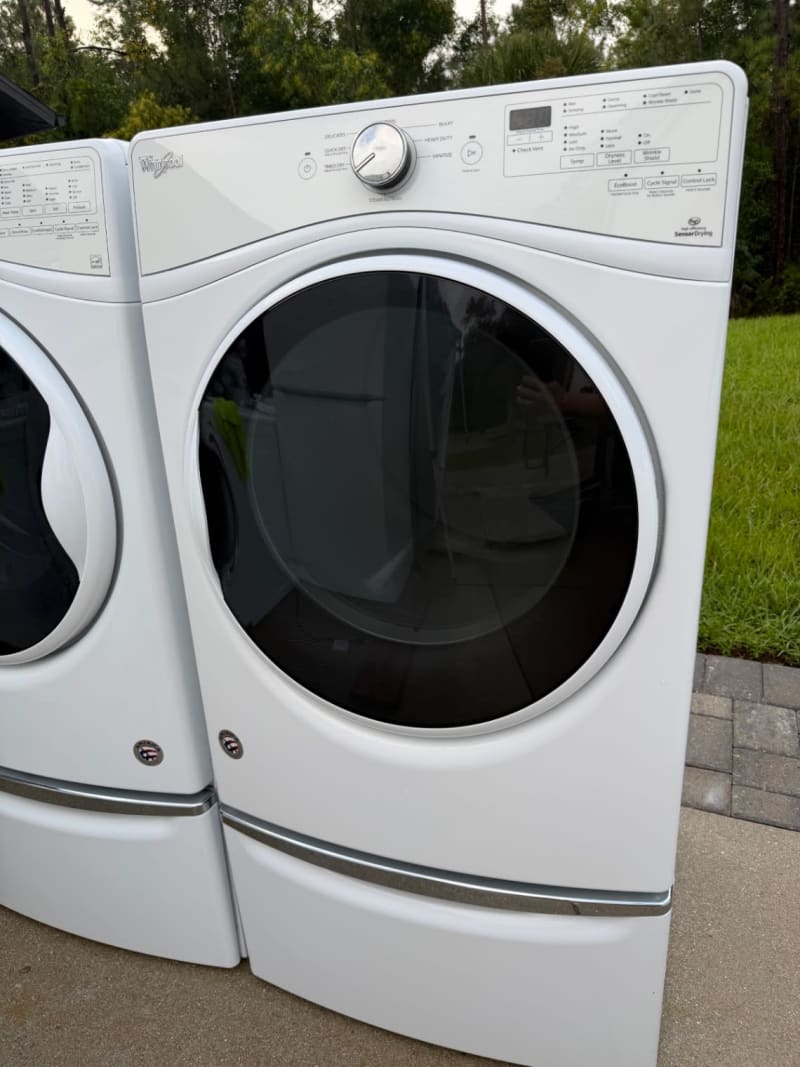Whirlpool Washer and Dryer, Pedestal 6 meses de Garantía. 3