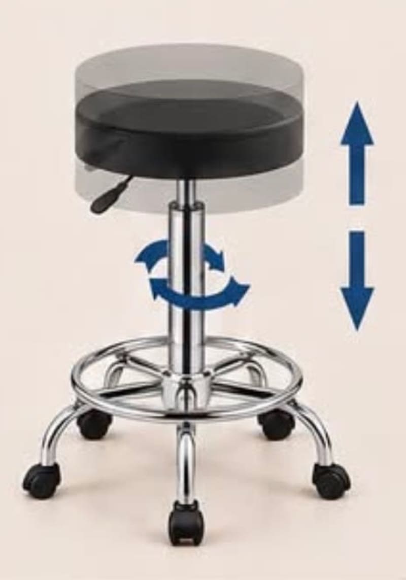 Taburete de ruedas 3