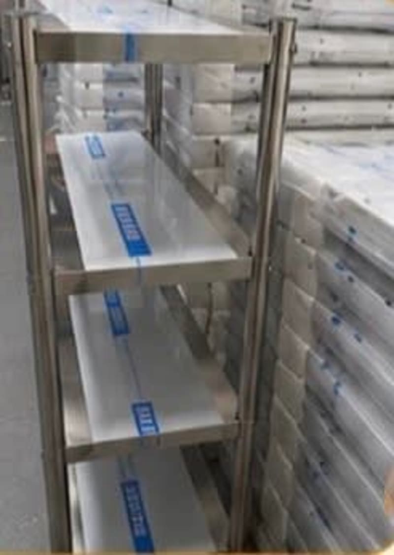 β¨ ESTANTES DE ACERO INOXIDABLE β¨ 4