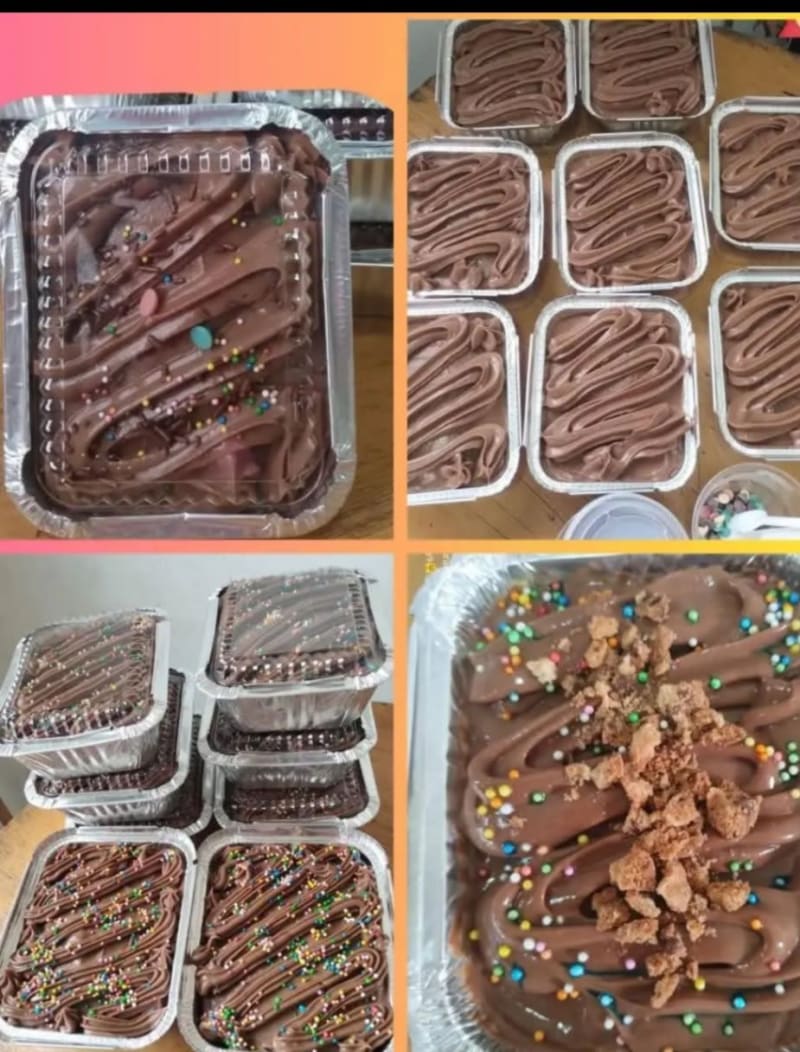 Mini tortas de chocolate 🍫 3