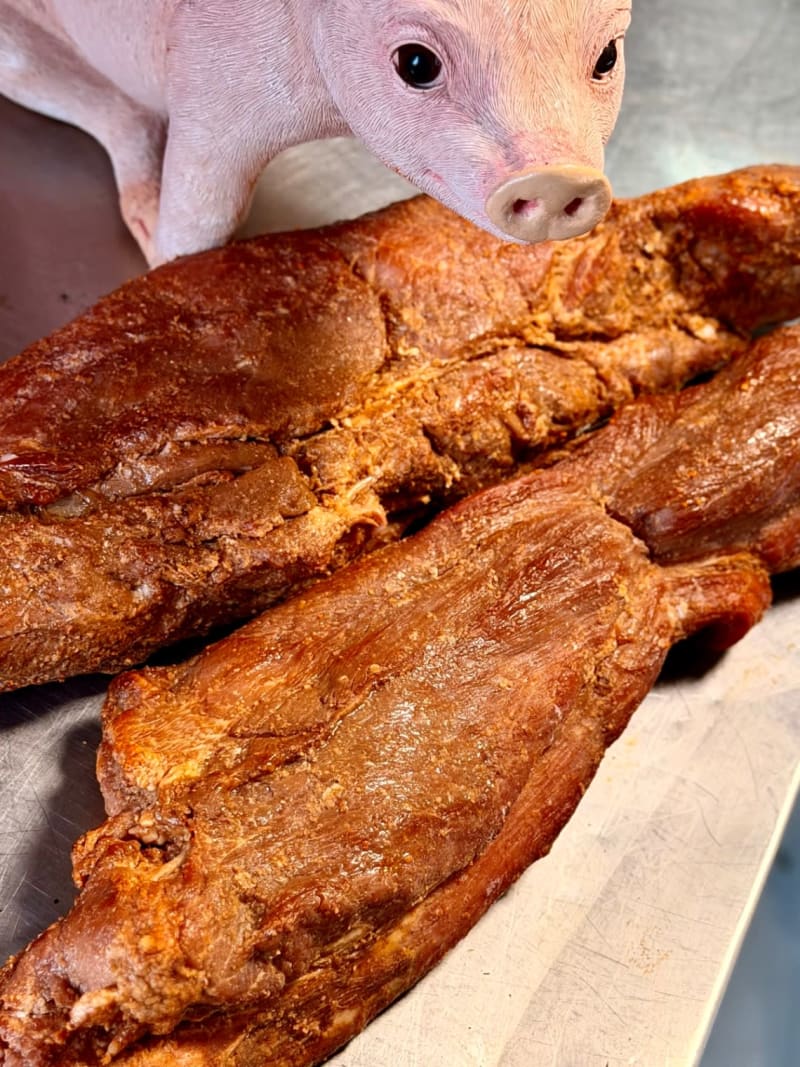 Costilla ahumda acaremalada 1