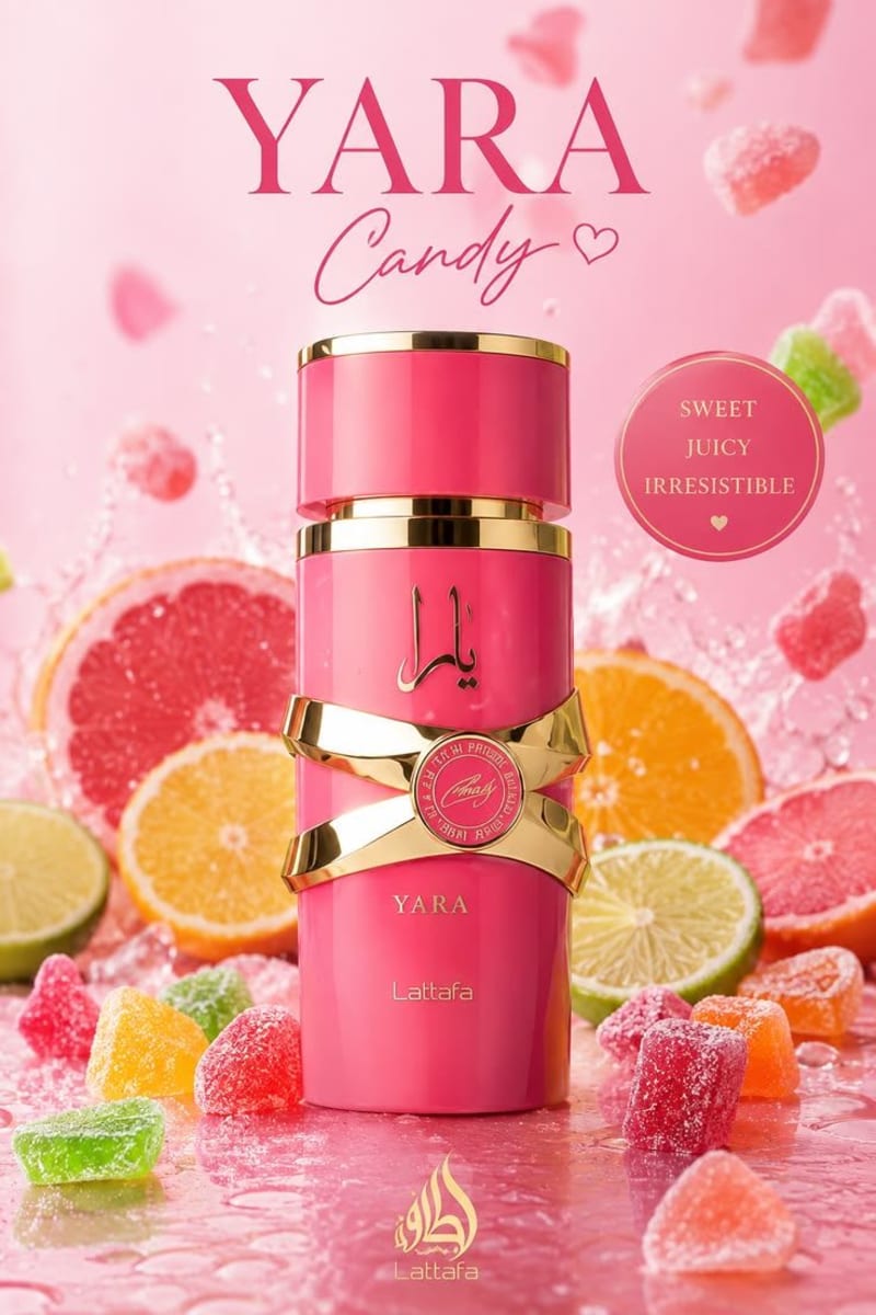 PERFUME YARA CANDY – EDP 100ML LATTAFA 1