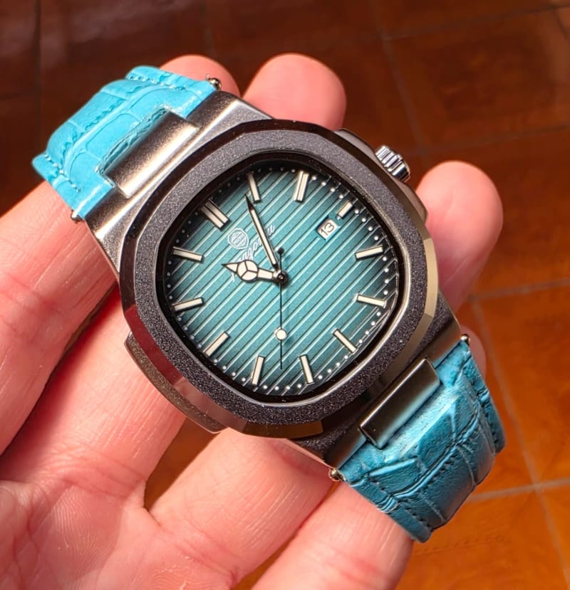 Homenaje Nautilus Tiffany  Cuero 1