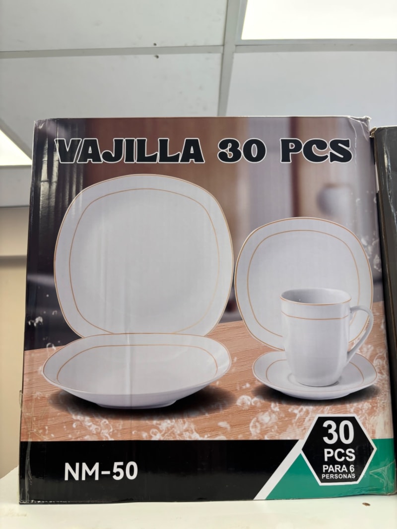 VAJILLA COMPLETA 30 PIEZAS 2