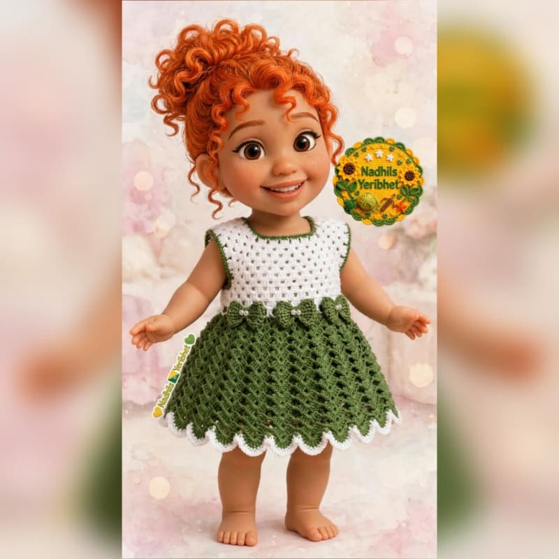 Vestidos Tejidos a Mano - Crochet Único y Femenino 14