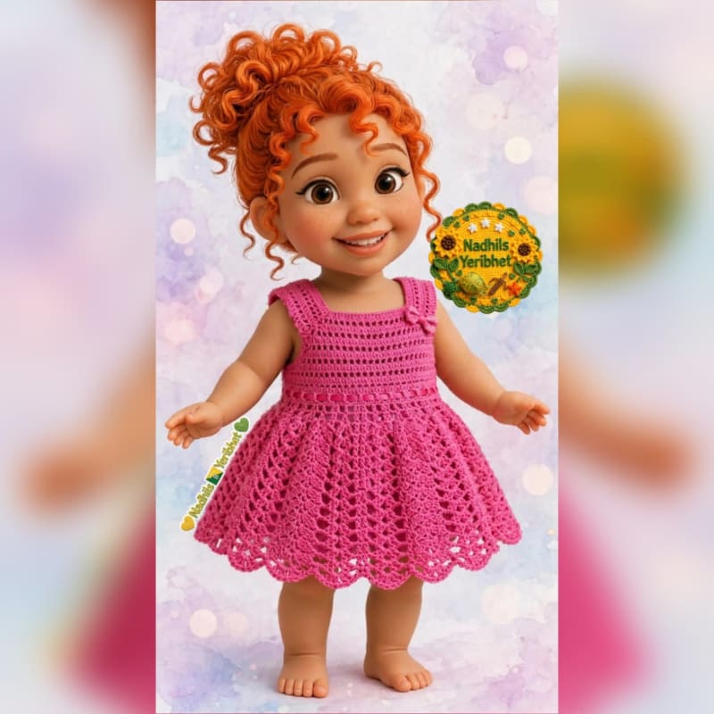 Vestidos Tejidos a Mano - Crochet Único y Femenino 22