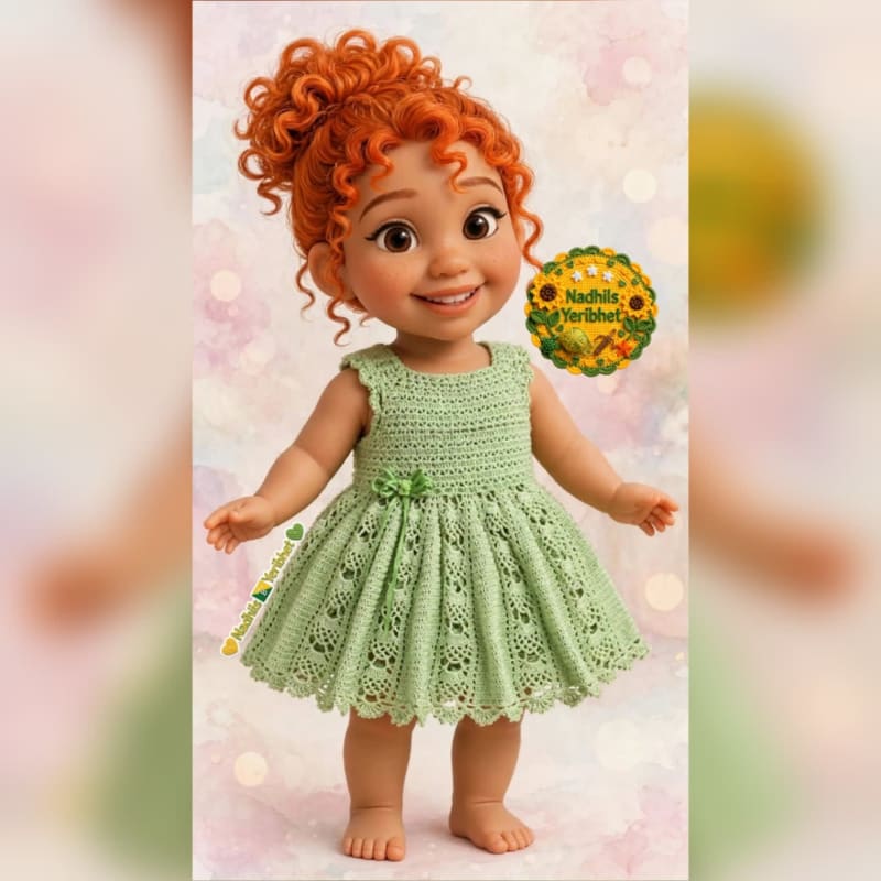 Vestidos Tejidos a Mano - Crochet Único y Femenino 21