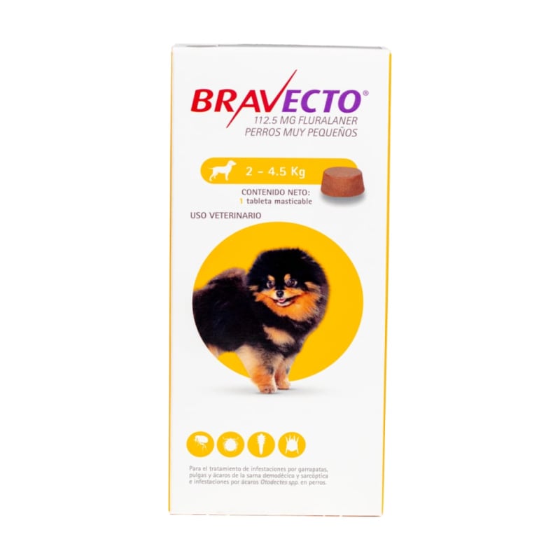 BRAVECTO 2 a 4.5 kg 1