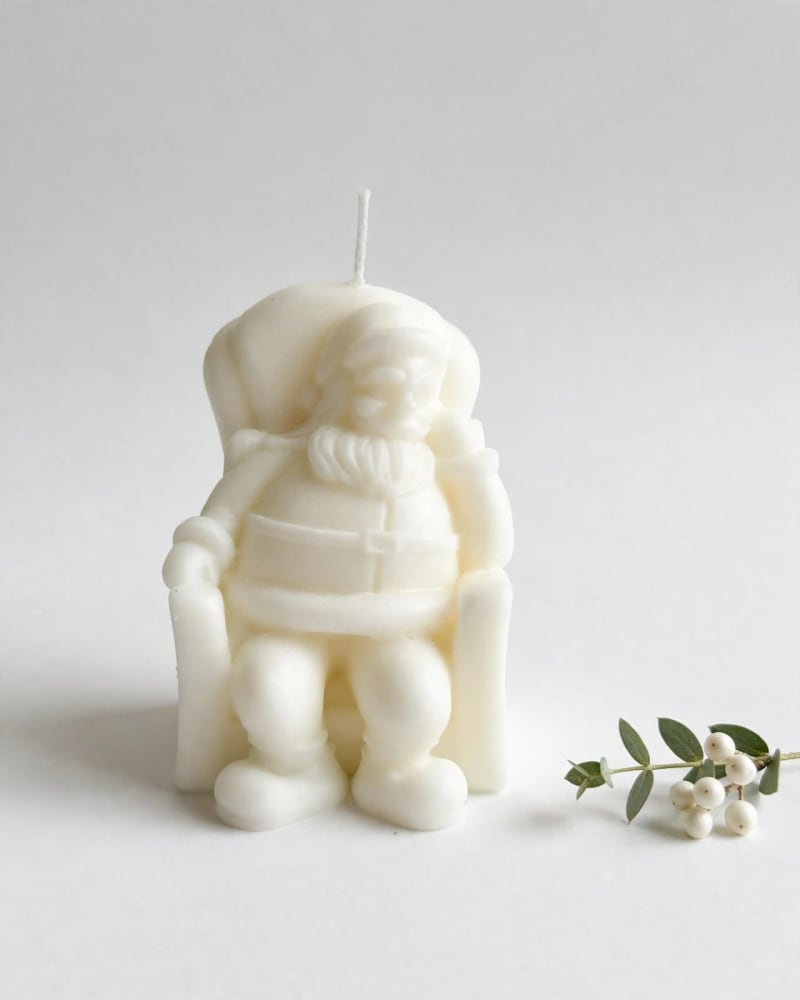 Vela aromática navideña Papá Noel 2