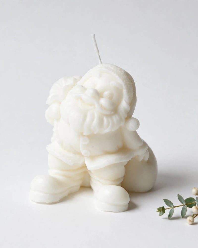 Vela aromática navideña Papá Noel 1