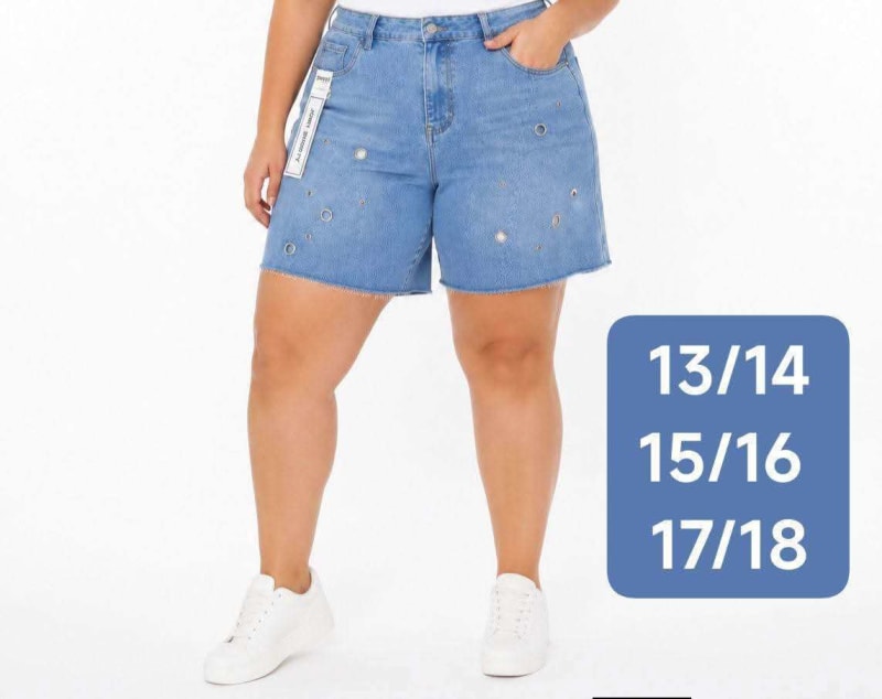 Bermuda de mezclilla de Mujer 1