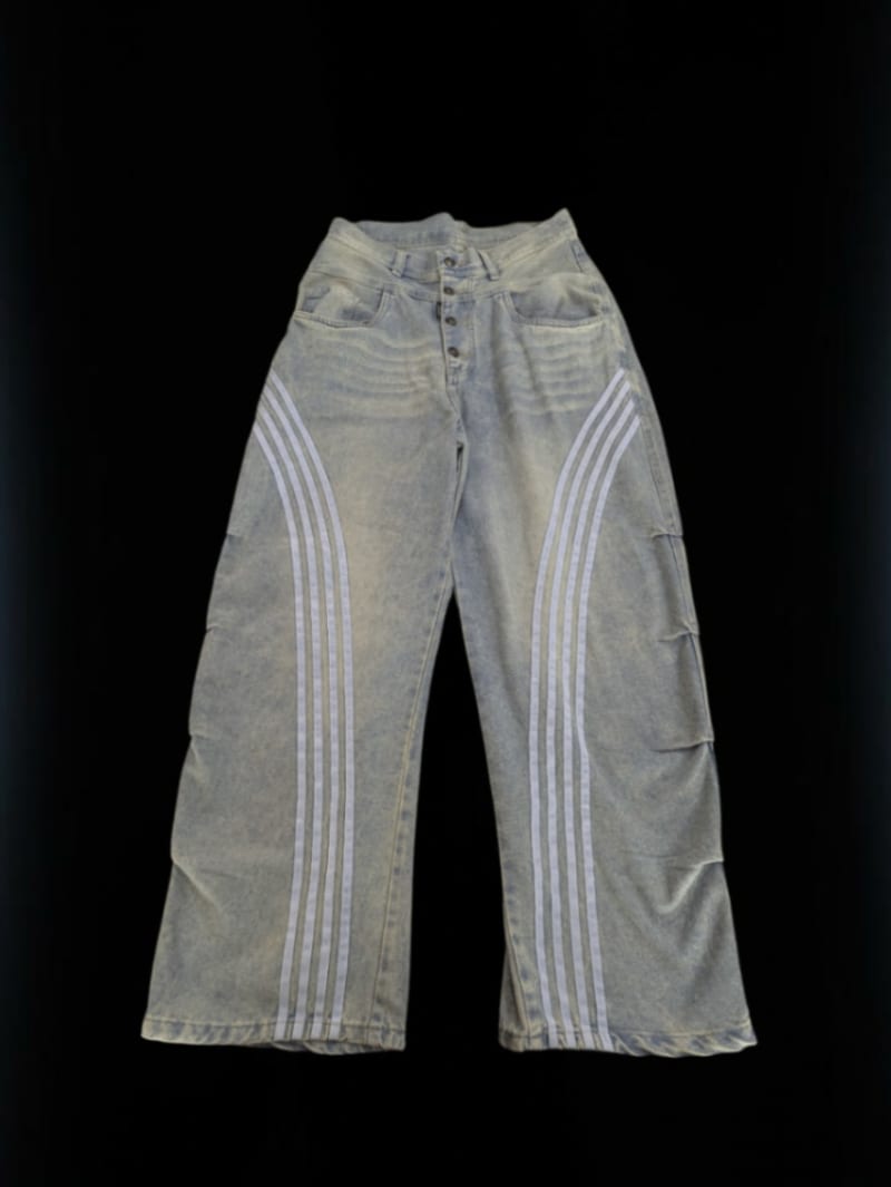 Jean Baggy Cannabis 1