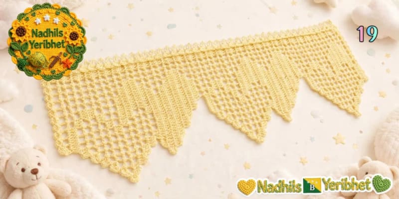 Puntillas a Crochet Hechas a Mano. 1