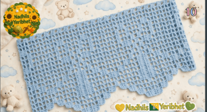Puntillas a Crochet Hechas a Mano. 16