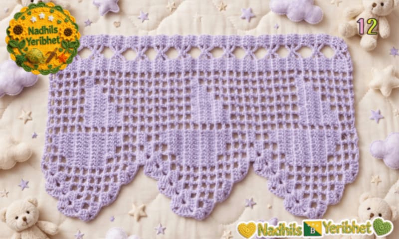 Puntillas a Crochet Hechas a Mano. 14