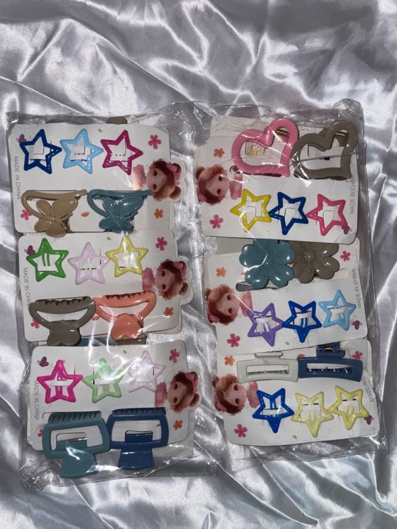 Estrellas con broches chicos 1