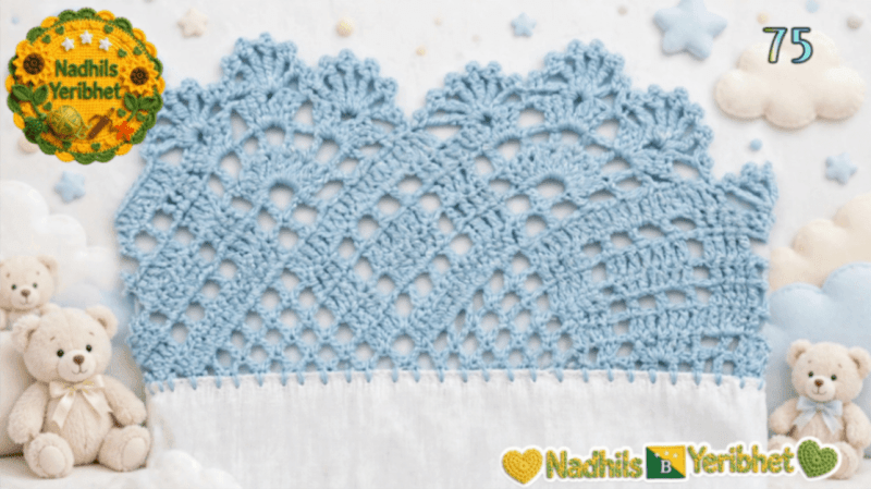Puntillas a Crochet Hechas a Mano. 75