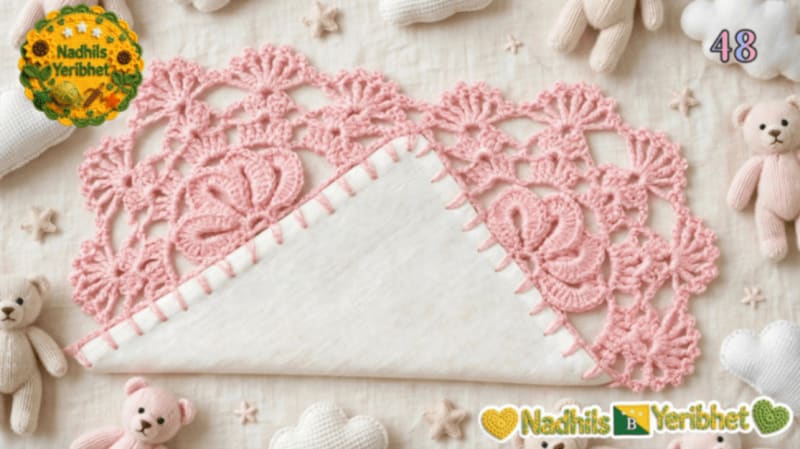 Puntillas a Crochet Hechas a Mano. 48