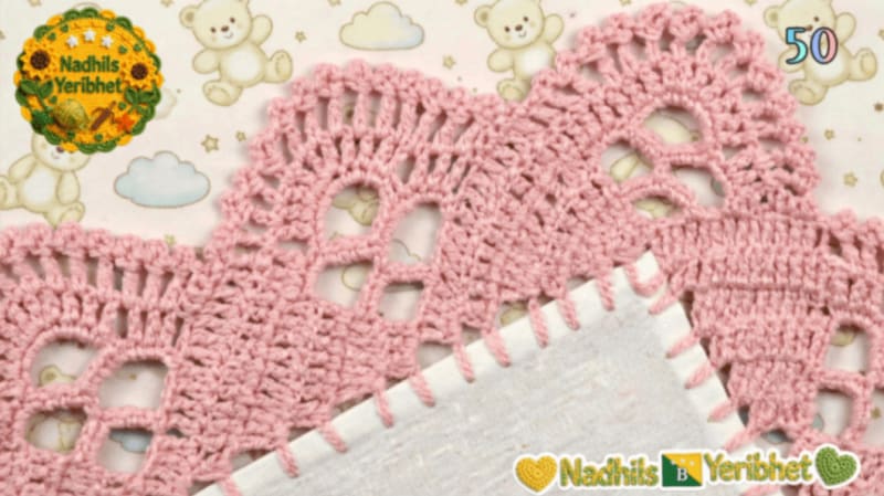 Puntillas a Crochet Hechas a Mano. 50