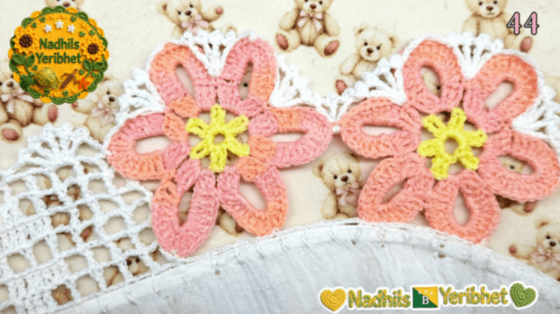 Puntillas a Crochet Hechas a Mano. 44