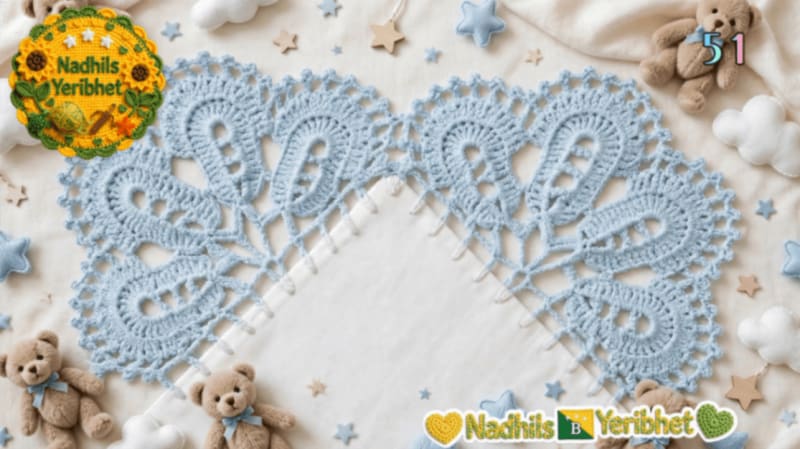 Puntillas a Crochet Hechas a Mano. 51