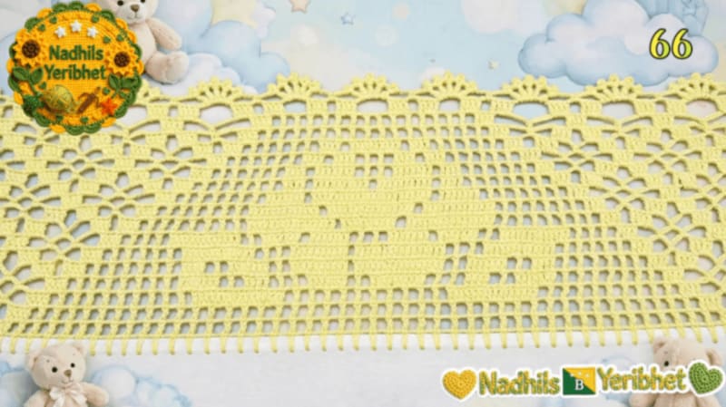 Puntillas a Crochet Hechas a Mano. 66
