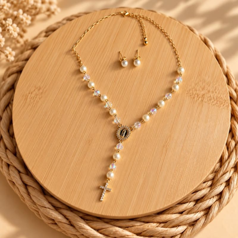 Set de Camandula perlas . 1