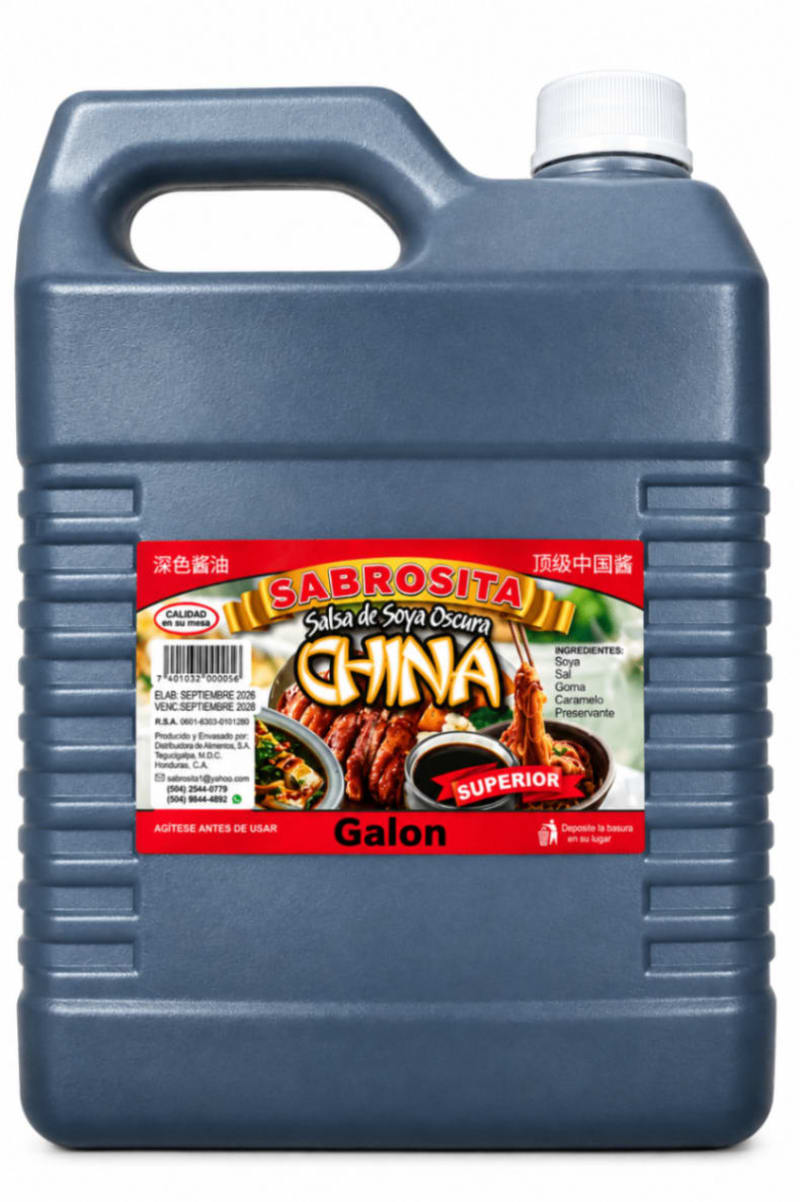 SALSA DE SOYA OSCURA 1