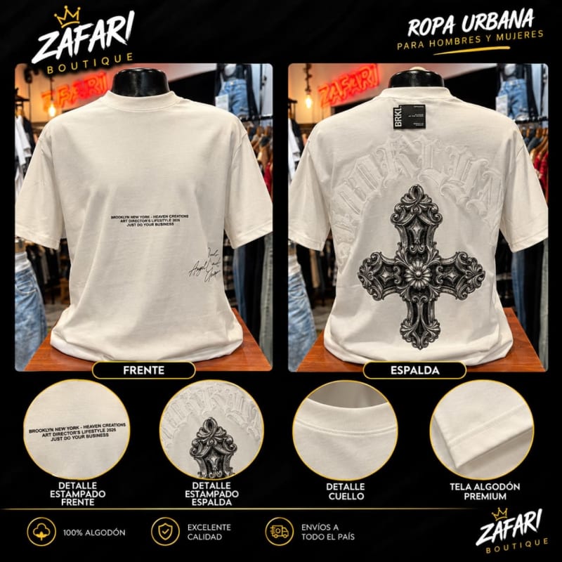 CAMISETA OVERSIZE BRKL 1