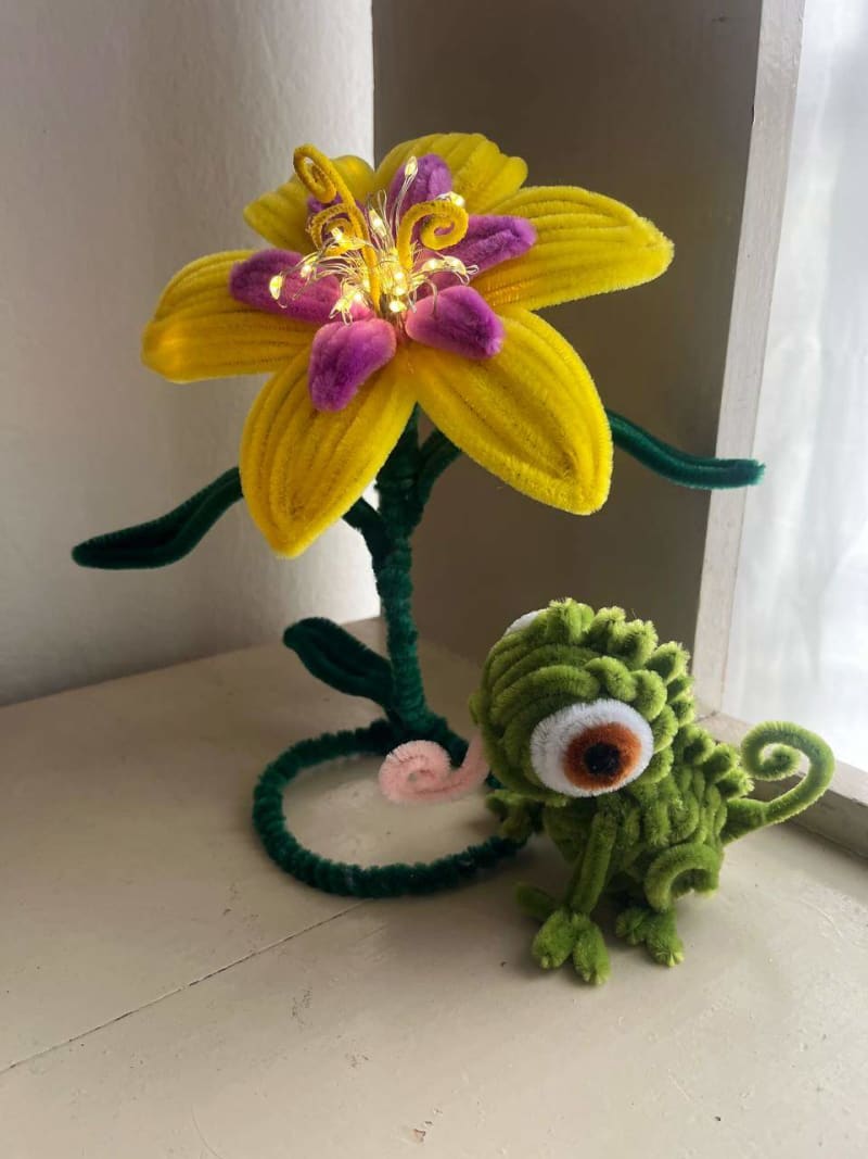 Flor que da Fulgor de Rapunzel ✨ 2