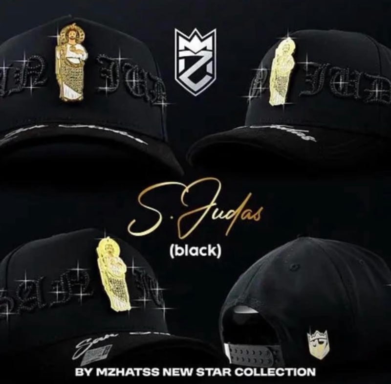 Mz Hatss Chrome Crystal San Judas 2