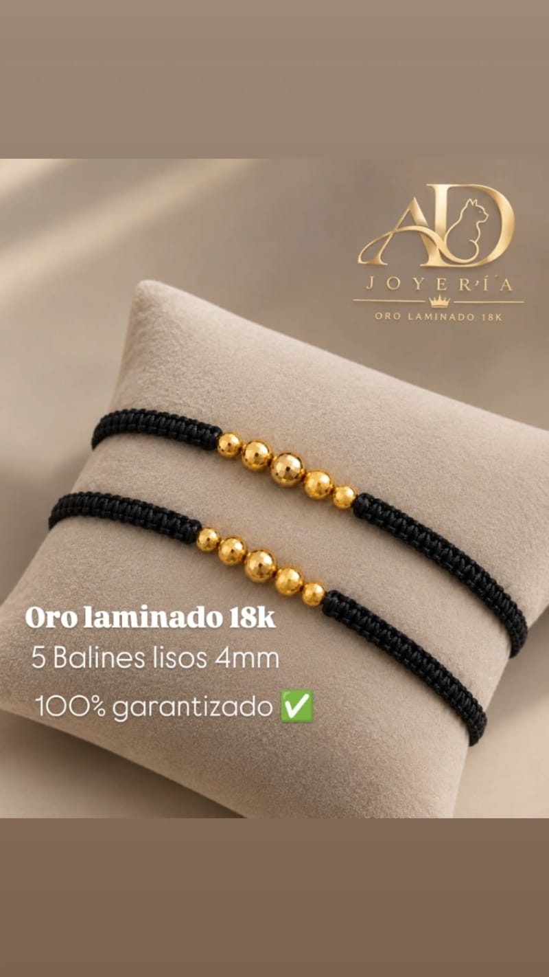 Manilla en Oro laminado 18k 1