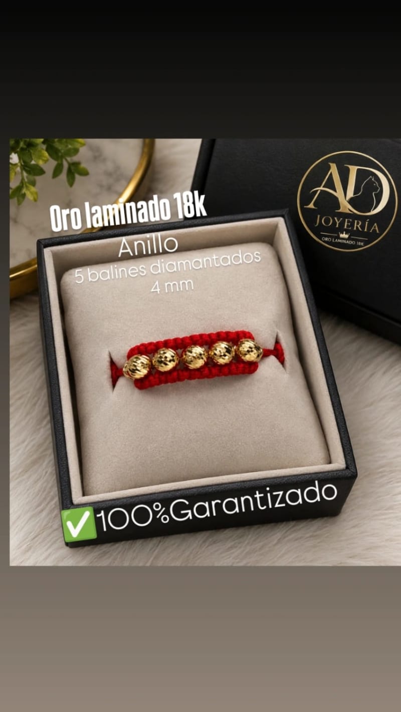 101 Anillo en oro laminado 18k 1