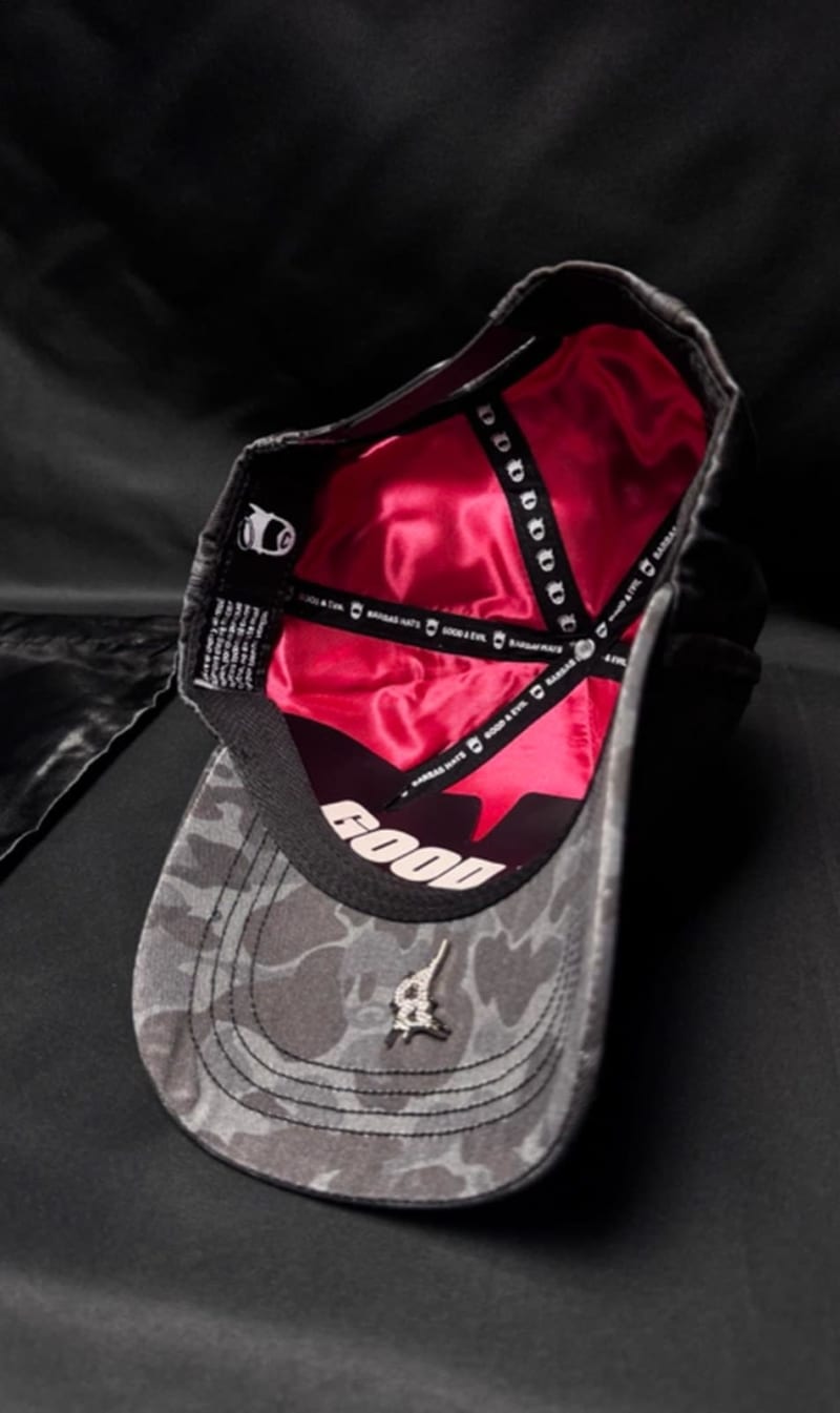 Barbas Hats B-Star Bold Red Camouflage Unisex Cotton Baseball Cap - Pre-Curved Visor, Daily Headwear Accessory (No Box) 3