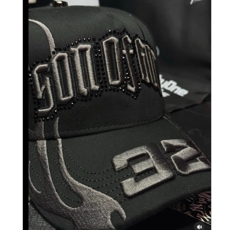 SON OF GOOD BAEZ X Shifu Baseball Cap - Black with White Lettering, No Box, 2